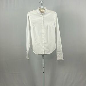 Veronica Beard White Button Down Shirt